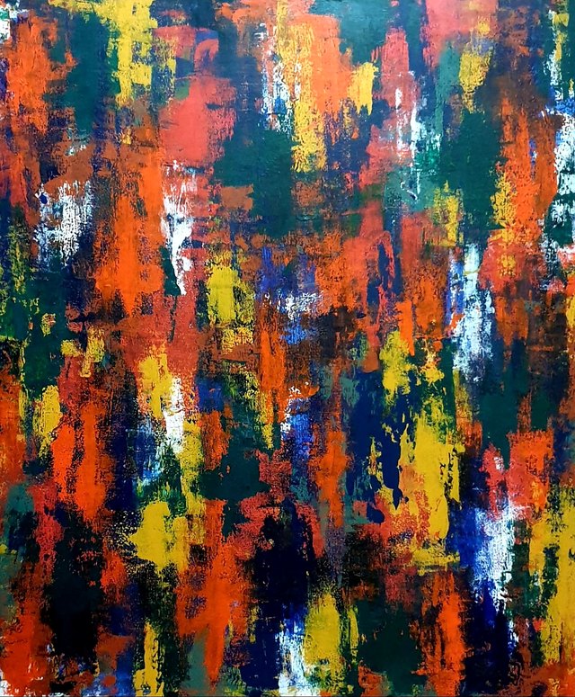 Sevgi ATAY — Tuval üzeri yağlı boya, 120 × 100 cm