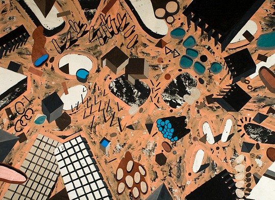 Volkan DİYAROĞLU — Tuval üzeri yağlı boya, 147 × 202 cm, 